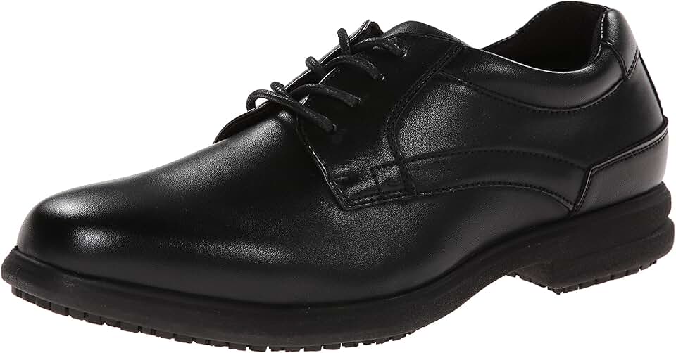 Men's Slip-Resistant Work Oxford Shoe