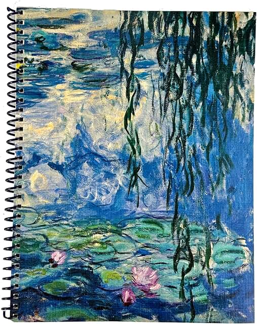 Daily Planner with Water Lilies Cover