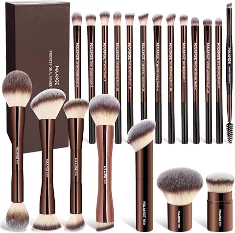 20-Piece Multi-Functional Makeup Brush Set with Gift Box