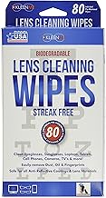 Black Lens and Screen Cleaning Wipes, 80 Count