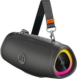 Portable 60W Waterproof Bluetooth Speaker with Powerbank