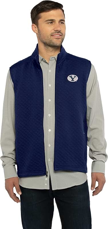 Men's Quilted Full Zip Vest