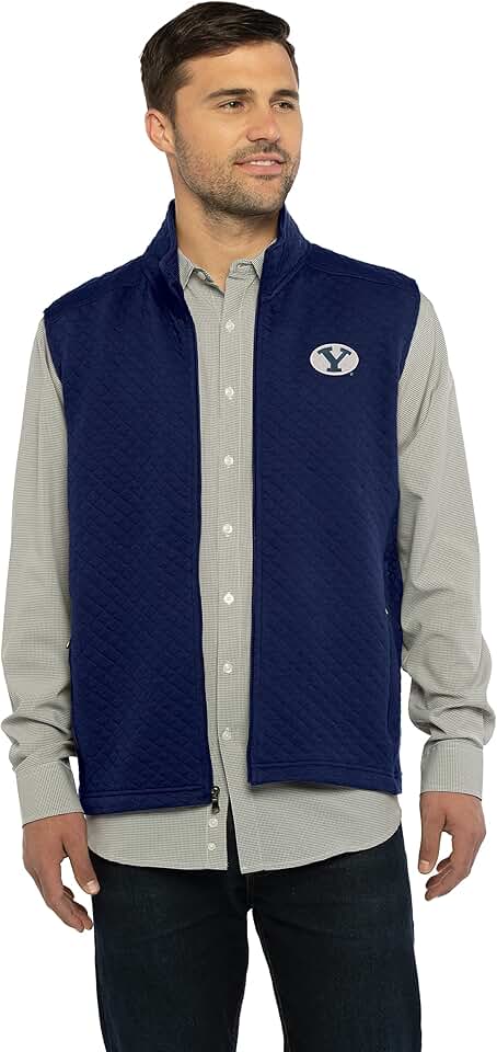 Men's Quilted Full Zip Vest