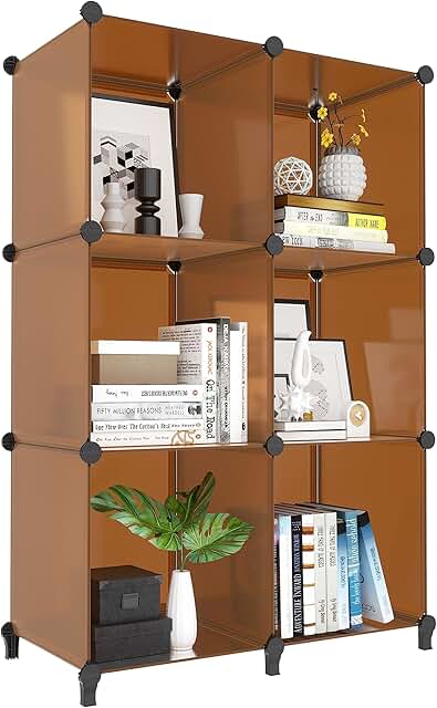 6-Cube Storage Organizer for Closet and Room