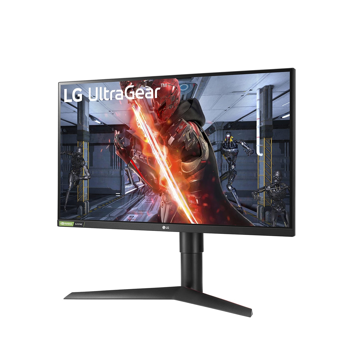 27GL83A-B 27 Inch Ultragear QHD IPS 1ms NVIDIA G-SYNC Compatible Gaming Monitor, Black