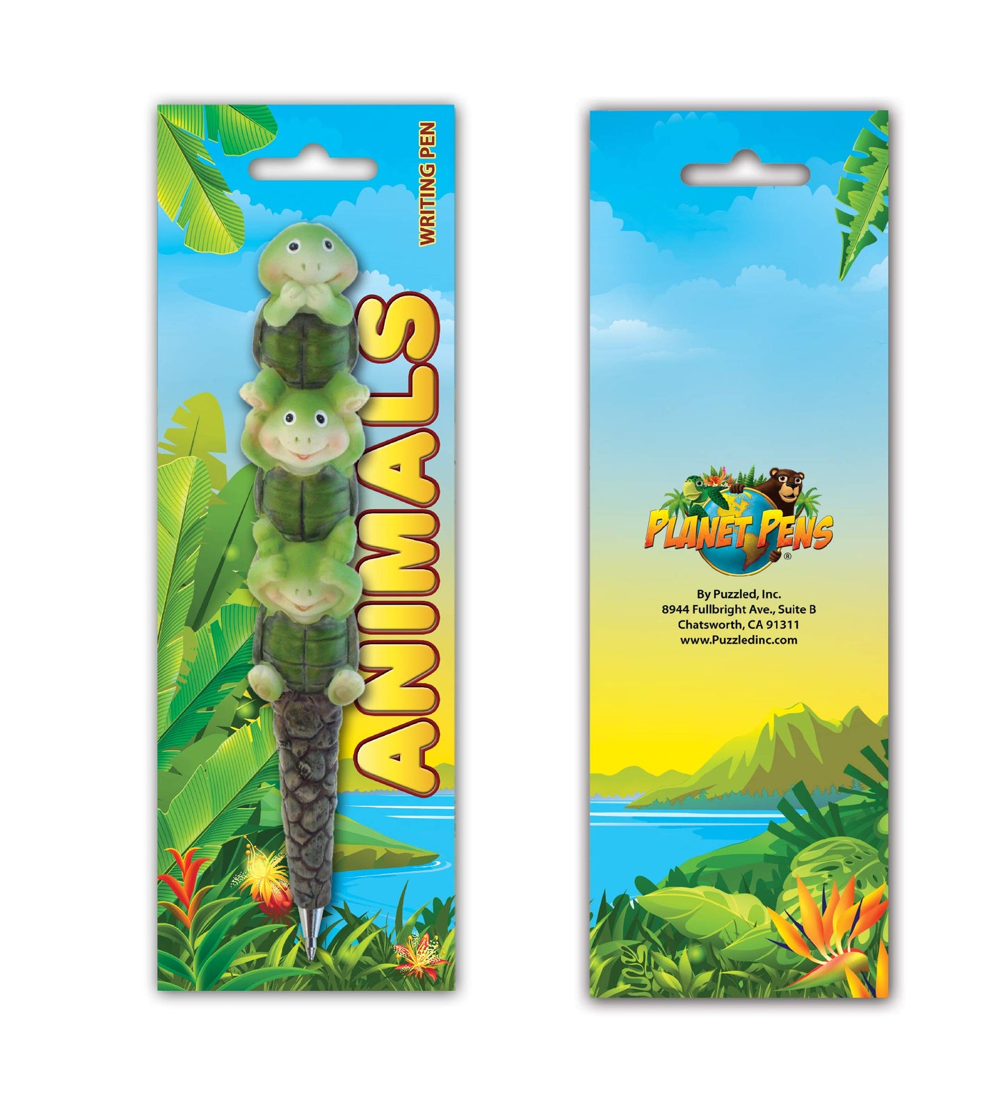 Colorful Turtles Novelty Pen for Kids and Adults