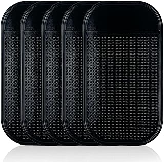 Set of 5 Non-Slip Dash Mats for Phones Keys and More