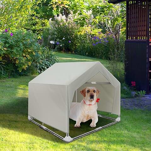 Outdoor Shade Shelter for Medium Dogs and Pets