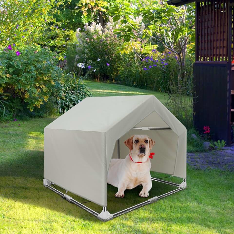 Outdoor Shade Shelter for Medium Dogs and Pets