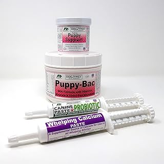 Dog Whelping Kit with Calcium, Probiotics, and Milk Replacer