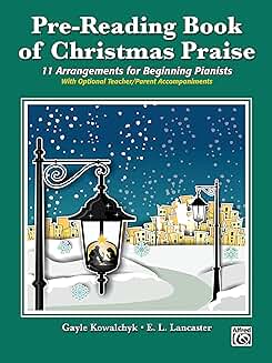 Christmas Praise Pre-Reading Piano Book