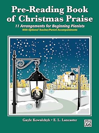 Christmas Praise Pre-Reading Piano Book
