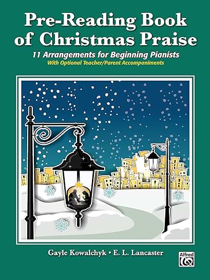 Christmas Praise Pre-Reading Piano Book
