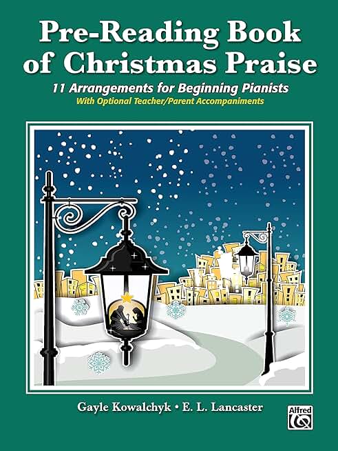 Christmas Praise Pre-Reading Piano Book