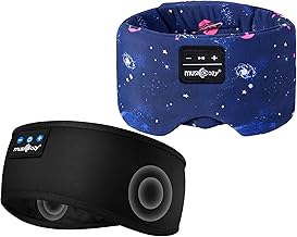 Wireless Sleep Mask with Headphones and Adjustable Band