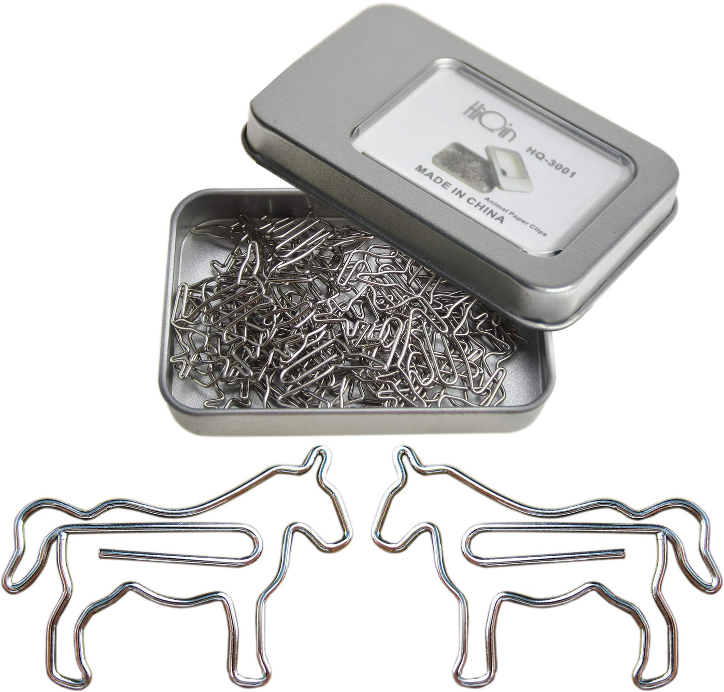 Cute Horse-Shaped Paper Clips for Office and School