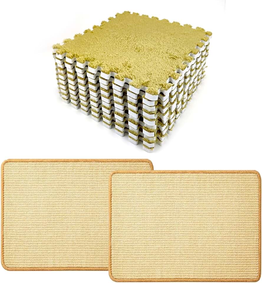10 Washable Guinea Pig Pads and Rabbit Scratch Mats
