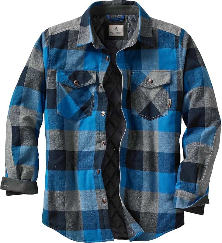 Men's Heavyweight Quilted Shirt Jacket