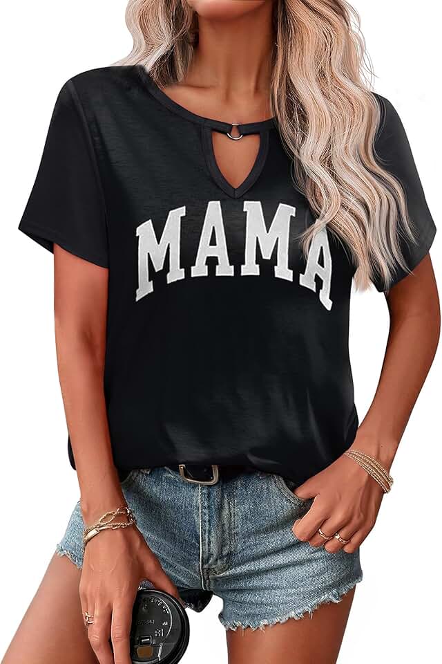 Women’s American Flag V-Neck T-Shirt
