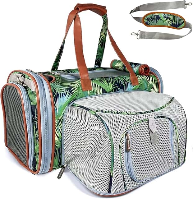 Gold Series Expandable Pet Carrier (Tropical)