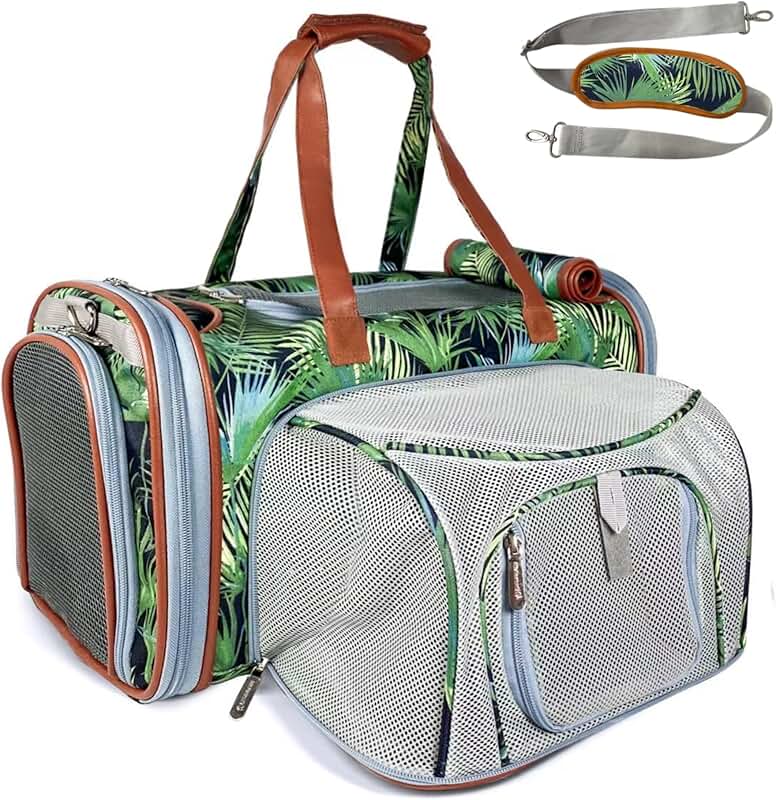 Gold Series Expandable Pet Carrier (Tropical)