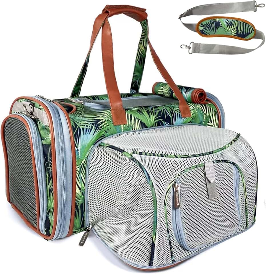 Gold Series Expandable Pet Carrier (Tropical)