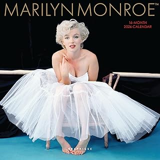 2026 Marilyn Monroe Mini Wall Calendar