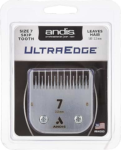 Ultra Edge Dog Clipper Blade with Size-7 Skip Tooth
