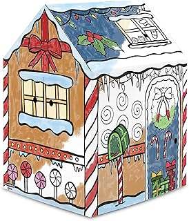 Large Gingerbread Playhouse for Kids and Families