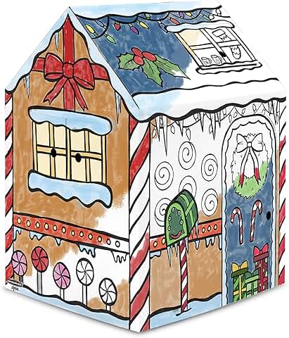 Large Gingerbread Playhouse for Kids and Families