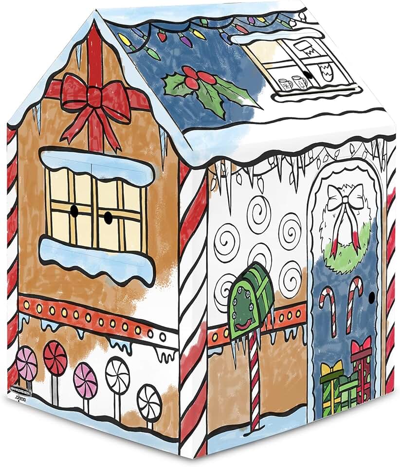 Large Gingerbread Playhouse for Kids and Families