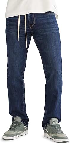 Men's Straight Premium Jeans with Coolmax Technology