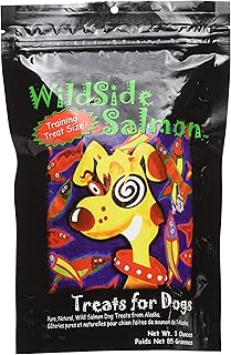 Wild Alaskan Freeze Dried Salmon Treats for Dogs, 3 oz (3 Pack)