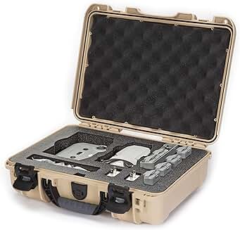 Tan case with foam insert for DJI Mavic Mini 2 Fly More