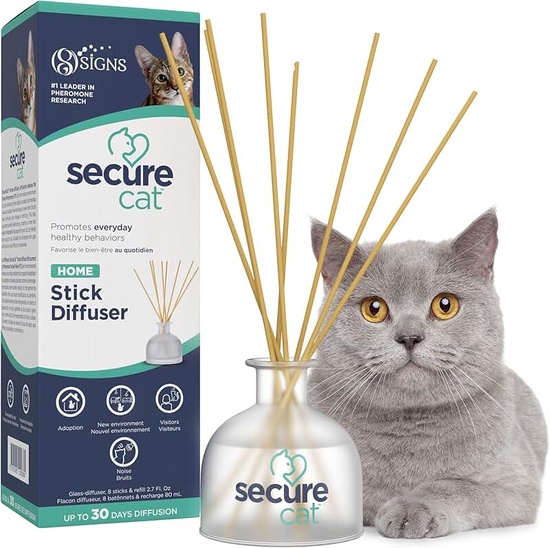 Calming Cat Diffuser for Anxiety and Stress Relief