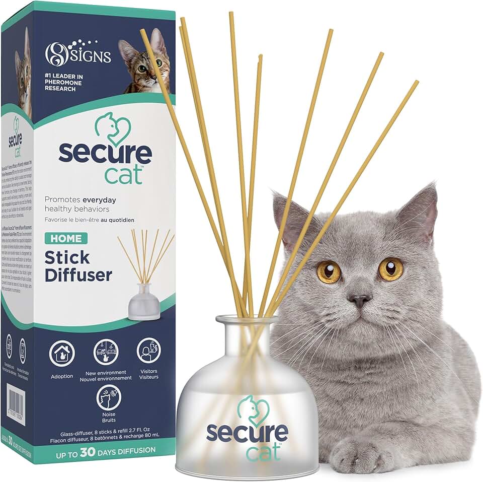 Calming Cat Diffuser for Anxiety and Stress Relief