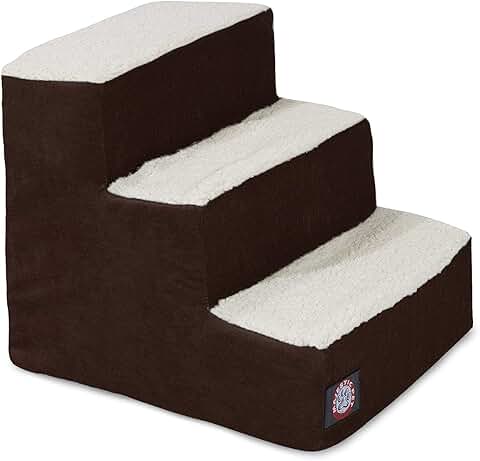 Soft Sherpa Pet Stairs for Dogs and Cats