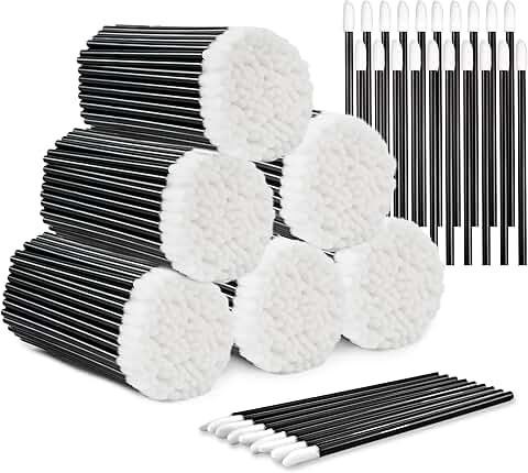 Disposable Lip and Eyelash Applicators, 1800 Pieces