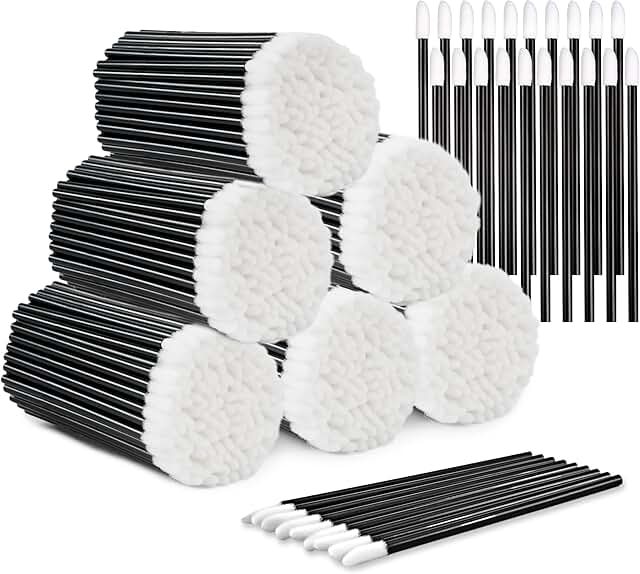 Disposable Lip and Eyelash Applicators, 1800 Pieces