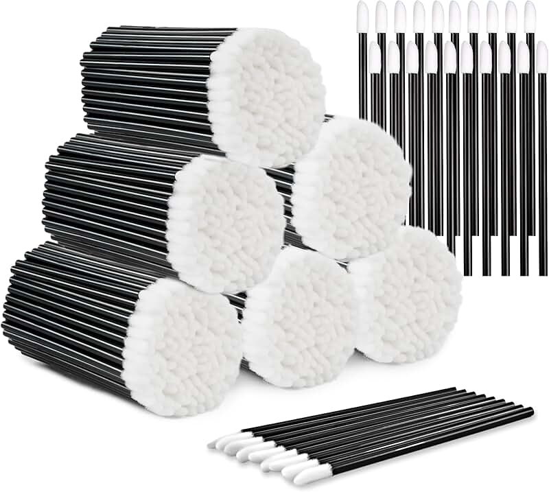 Disposable Lip and Eyelash Applicators, 1800 Pieces
