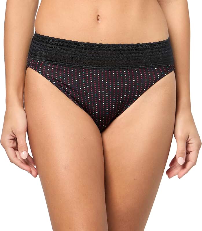 Women's Comfortable Microfiber Hi-Cut Underwear