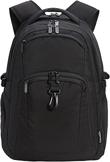 Black backpack for 17-inch laptops
