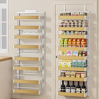 8-Tier Over-the-Door Pantry and Spice Organizer