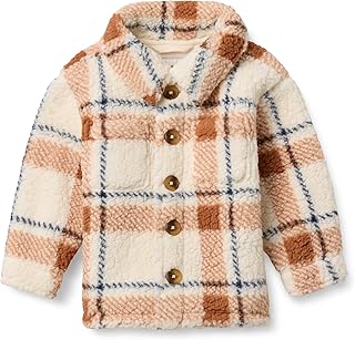Unisex Baby Sherpa Overshirt Jacket