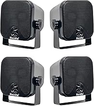 Heavy Duty Waterproof 4-Inch Marine Surface Speakers