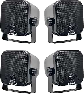 Heavy Duty Waterproof 4-Inch Marine Surface Speakers