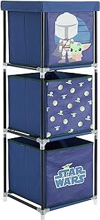 Star Wars Grogu 3-Tier Fabric Storage Organizer