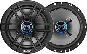 Pair of 6.5-inch 2-Way Car Audio Speakers with 200W Peak