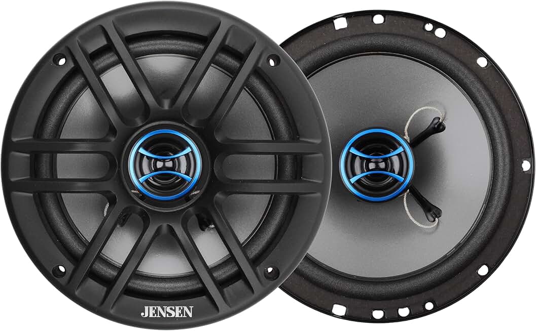 Pair of 6.5-inch 2-Way Car Audio Speakers with 200W Peak