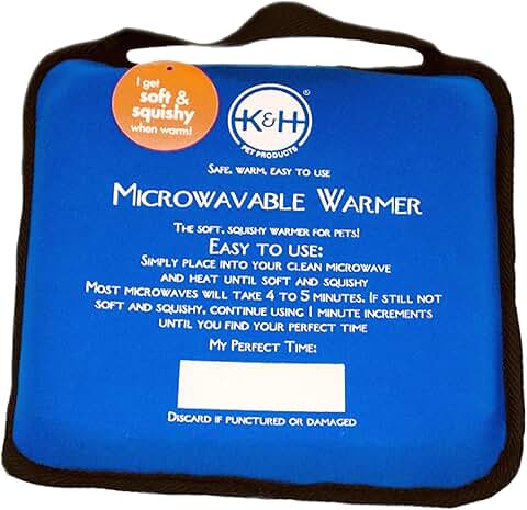Microwavable Pet Bed Warmer for Cats and Dogs